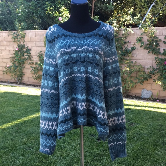 Free People Sweaters - Free People Fair Isle Nordic Sweater